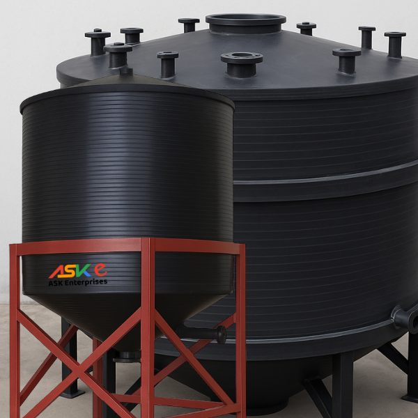 HDPE / PP Spiral Reaction Vessels