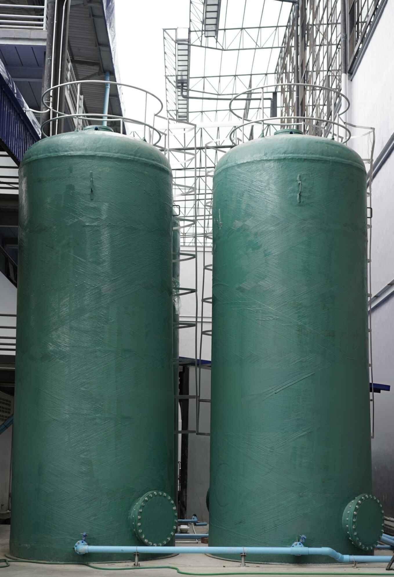 FRP Vertical Tank (Con Top)