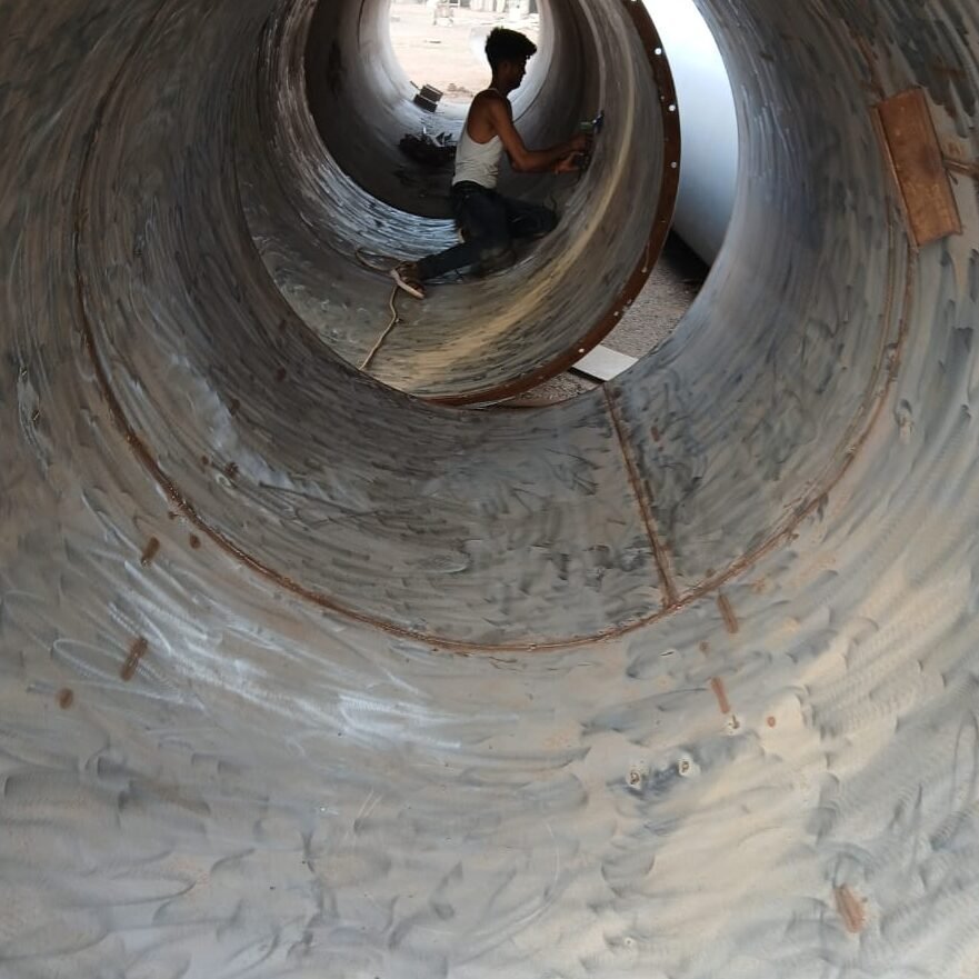FRP Lining Service for MS Tanks & Structures, FRP Lining Work in India