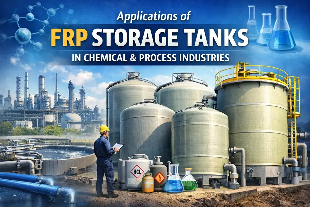 Applications of FRP Storage Tanks in Chemical and Process Industries